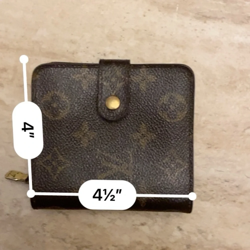 Louis Vuitton Vintage Monogram Brown Wallet